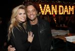 Amsterdam 22 december 2018
Opening van winter Rai in de Rai.
Nicolette v Dam met man Bas Smit
