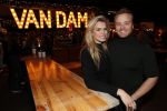 Amsterdam 22 december 2018
Opening van winter Rai in de Rai.
Nicolette v Dam met broer Sebastiaan.