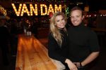 Amsterdam 22 december 2018
Opening van winter Rai in de Rai.
Nicolette v Dam met broer Sebastiaan.