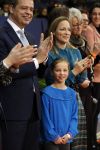 Amsterdam 27 januari 2019
Jumpin Amsterdam met de koninklijke gasten Koning Willem Alexander Prinses Amalia Prinses Irene Prinses Margarita haar man Tjalling ten Cate en hun dochters Julia en Paola.