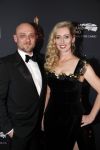 Amsterdam 23 januari 2019
Rode loper musical awards in de RAI. Plien v Bennekom met man