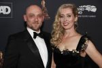 Amsterdam 23 januari 2019
Rode loper musical awards in de RAI. Plien v Bennekom met man