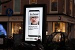 Amsterdam 12 januari 2019
Reclame Parool met daarop prins Berenhard jr op de pc hooftstraat