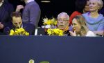 Amsterdam 25 januari 2019
Jumpin Amsterdam met de koninklijke gasten  Prinses Margarita haar man Tjalling ten Cate en hun dochters Julia en Paola.