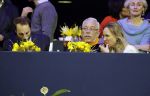 Amsterdam 25 januari 2019
Jumpin Amsterdam met de koninklijke gasten  Prinses Margarita haar man Tjalling ten Cate en hun dochters Julia en Paola.