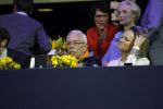 Amsterdam 25 januari 2019
Jumpin Amsterdam met de koninklijke gasten  Prinses Margarita haar man Tjalling ten Cate en hun dochters Julia en Paola.
