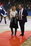 Amsterdam 25 januari 2019
Jumpin Amsterdam met de koninklijke gasten  Prinses Margarita haar man Tjalling ten Cate en hun dochters Julia en Paola.