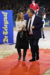 Amsterdam 25 januari 2019
Jumpin Amsterdam met de koninklijke gasten  Prinses Margarita haar man Tjalling ten Cate en hun dochters Julia en Paola.