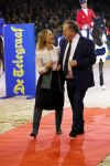 Amsterdam 25 januari 2019
Jumpin Amsterdam met de koninklijke gasten  Prinses Margarita haar man Tjalling ten Cate en hun dochters Julia en Paola.
