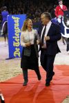 Amsterdam 25 januari 2019
Jumpin Amsterdam met de koninklijke gasten  Prinses Margarita haar man Tjalling ten Cate en hun dochters Julia en Paola.