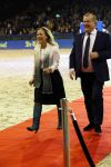 Amsterdam 25 januari 2019
Jumpin Amsterdam met de koninklijke gasten  Prinses Margarita haar man Tjalling ten Cate en hun dochters Julia en Paola.