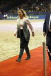 Amsterdam 25 januari 2019
Jumpin Amsterdam met de koninklijke gasten  Prinses Margarita haar man Tjalling ten Cate en hun dochters Julia en Paola.