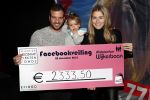 Beverwijk 22 december 2018
Rafael v d Vaart Damian Jesslynn en zijn vriendin Estavana Polman in het winkelcentrum waar Rafael zijn moeder Lolita een winkel heeft . Ze hebben geld opgehaald met veiling voor het ZZF.