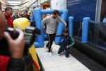 Beverwijk 22 december 2018
Rafael v d Vaart Damian Jesslynn en zijn vriendin Estavana Polman in het winkelcentrum waar Rafael zijn moeder Lolita een winkel heeft . Ze hebben geld opgehaald met veiling voor het ZZF.
