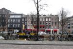Amsterdam 4 januari 2019
Ramen met prostituees schuin tegen over Albert Verlindce zijn nieuwe appartement.