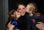 Amsterdam 23 december 2018
Premiere RTL kerstshow in het ziggo dome. Rico  Verhoeven met zijn dochters