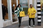 Amsterdam 29 januari 2019
Ronnie Flex en zijn vriendin Famke Louise op de pc hooftstraat.