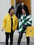 Amsterdam 29 januari 2019
Ronnie Flex en zijn vriendin Famke Louise op de pc hooftstraat.