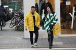 Amsterdam 29 januari 2019
Ronnie Flex en zijn vriendin Famke Louise op de pc hooftstraat.