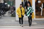 Amsterdam 29 januari 2019
Ronnie Flex en zijn vriendin Famke Louise op de pc hooftstraat.
