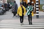 Amsterdam 29 januari 2019
Ronnie Flex en zijn vriendin Famke Louise op de pc hooftstraat.