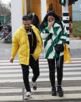 Amsterdam 29 januari 2019
Ronnie Flex en zijn vriendin Famke Louise op de pc hooftstraat.