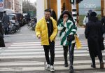 Amsterdam 29 januari 2019
Ronnie Flex en zijn vriendin Famke Louise op de pc hooftstraat.