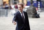 Amsterdam 15 januari 2019
Niieuwjaarsreceptie Koning Willem Alexander en koningin Maxima in paleis op de dam. Sander Dekker