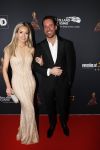 Amsterdam 23 januari 2019
Rode loper musical awards in de RAI. Stevie v Zweden met een kennis