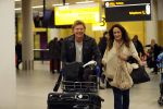 Schiphol 19 januari 2019
Youri Mulder met zijn nieuwe vriendin Lynn Schippers op schiphol.