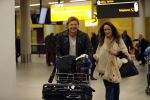Schiphol 19 januari 2019
Youri Mulder met zijn nieuwe vriendin Lynn Schippers op schiphol.