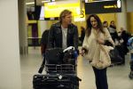 Schiphol 19 januari 2019
Youri Mulder met zijn nieuwe vriendin Lynn Schippers op schiphol.