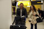 Schiphol 19 januari 2019
Youri Mulder met zijn nieuwe vriendin Lynn Schippers op schiphol.
