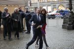 Amsterdam 14 januari 2020
Nieuwjaarsreceptie van Koningin Maxima en Koning Willem Alexander in het paleis op de dam. Alexander Pechtold met â€¦