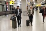 Schiphol 5 januari 2019
Bridget Maasland Andre Hazes en Rachel Hazes komen aan op schiphol na hun trip naar Rome.