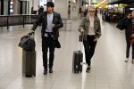 Schiphol 5 januari 2019
Bridget Maasland Andre Hazes en Rachel Hazes komen aan op schiphol na hun trip naar Rome.