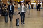 Schiphol 5 januari 2019
Bridget Maasland Andre Hazes en Rachel Hazes komen aan op schiphol na hun trip naar Rome.