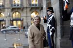 Amsterdam 14 januari 2020
Nieuwjaarsreceptie van Koningin Maxima en Koning Willem Alexander in het paleis op de dam.  Ankie Broeker