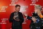 Amsterdam 10 januari 2020
Uitreiking top 40 awards van Qmusic. Armin v Buuren kwam met zijn vrouw Erika