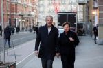 Amsterdam 19 januari 2020
Herdenkingsdienst Martin Elfrink de partner van Andre v Duin die afgelopen maandag overleden is . De Dienst was in het deLamar theater. Bert Kuizenga met vrouw