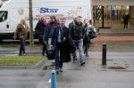 Lelystad 15 januari 2020
Rechtszaak Rosanna Kluivert en haar zoon Nino Wilkes tegen het tv programma Tros Opgelicht bij de rechtbank in Lelystad. advocaat Bertil van Kaam van opgelicht met werknemers