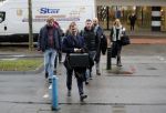 Lelystad 15 januari 2020
Rechtszaak Rosanna Kluivert en haar zoon Nino Wilkes tegen het tv programma Tros Opgelicht bij de rechtbank in Lelystad. advocaat Bertil van Kaam van opgelicht met werknemers