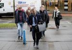 Lelystad 15 januari 2020
Rechtszaak Rosanna Kluivert en haar zoon Nino Wilkes tegen het tv programma Tros Opgelicht bij de rechtbank in Lelystad. advocaat Bertil van Kaam van opgelicht met werknemers