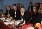 Lelystad 15 januari 2020
Rechtszaak Rosanna Kluivert en haar zoon Nino Wilkes tegen het tv programma Tros Opgelicht bij de rechtbank in Lelystad. advocaat Bertil van Kaam van opgelicht met werknemers