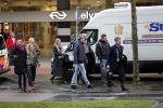 Lelystad 15 januari 2020
Rechtszaak Rosanna Kluivert en haar zoon Nino Wilkes tegen het tv programma Tros Opgelicht bij de rechtbank in Lelystad. advocaat Bertil van Kaam van opgelicht met werknemers