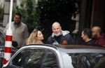 Amsterdam 15 januari 2021
Amanda Balk word door haar nieuwe vriend Ed Hollander met  zijn Rolls Royce opgehaald bij Hotel lâ€™europe