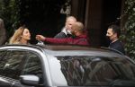 Amsterdam 15 januari 2021
Amanda Balk word door haar nieuwe vriend Ed Hollander met  zijn Rolls Royce opgehaald bij Hotel lâ€™europe