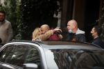 Amsterdam 15 januari 2021
Amanda Balk word door haar nieuwe vriend Ed Hollander met  zijn Rolls Royce opgehaald bij Hotel lâ€™europe