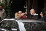 Amsterdam 15 januari 2021
Amanda Balk word door haar nieuwe vriend Ed Hollander met  zijn Rolls Royce opgehaald bij Hotel lâ€™europe