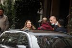 Amsterdam 15 januari 2021
Amanda Balk word door haar nieuwe vriend Ed Hollander met  zijn Rolls Royce opgehaald bij Hotel lâ€™europe